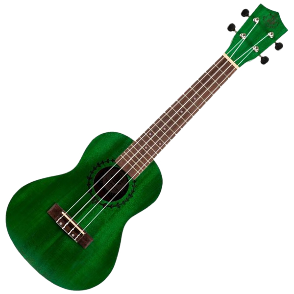 BumbleBee BUC23 Green Ukulele Koncertowe